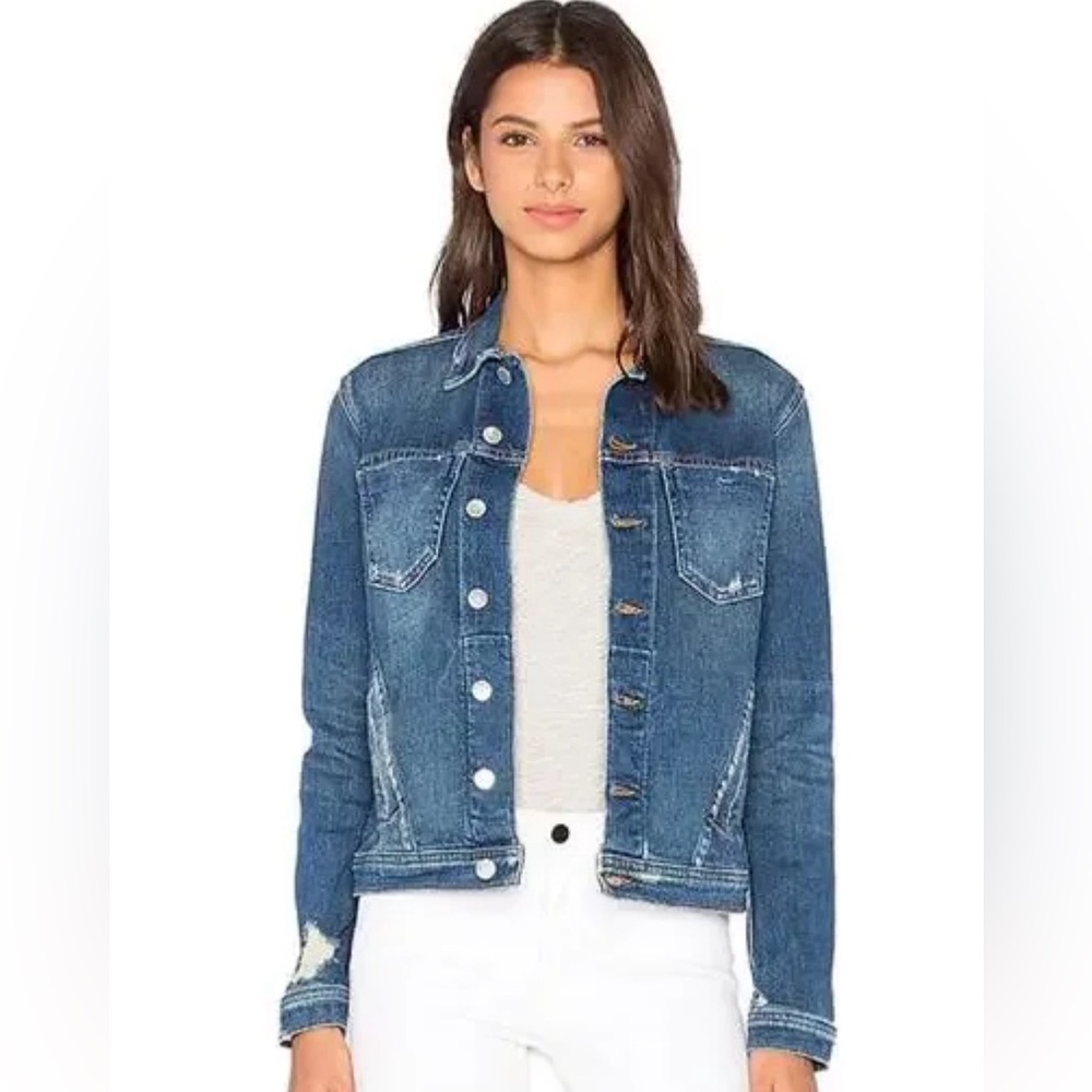 L’Agence Denim Jacket, dark blue, Celine XS designer